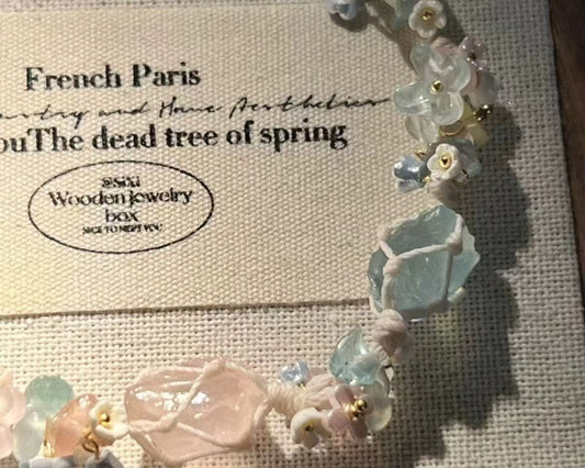 Blue Crystal Stone Bracelet