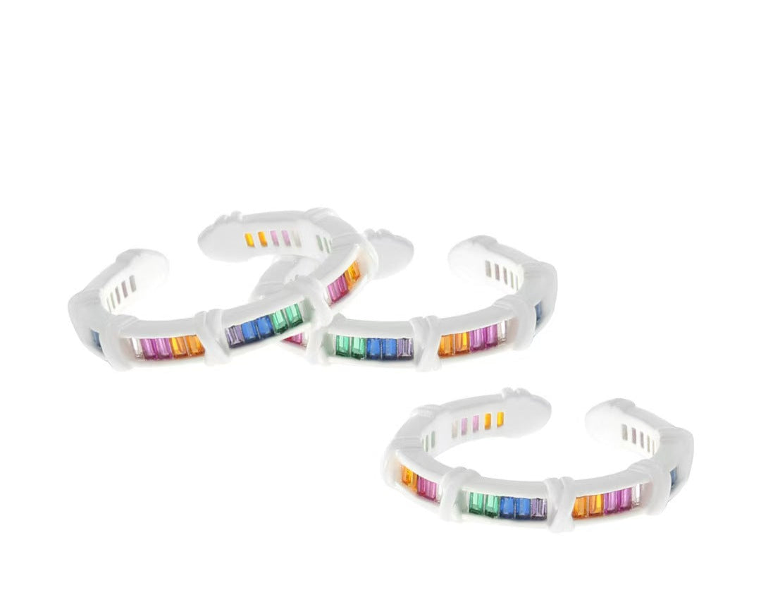 Colorful Crystal Ring