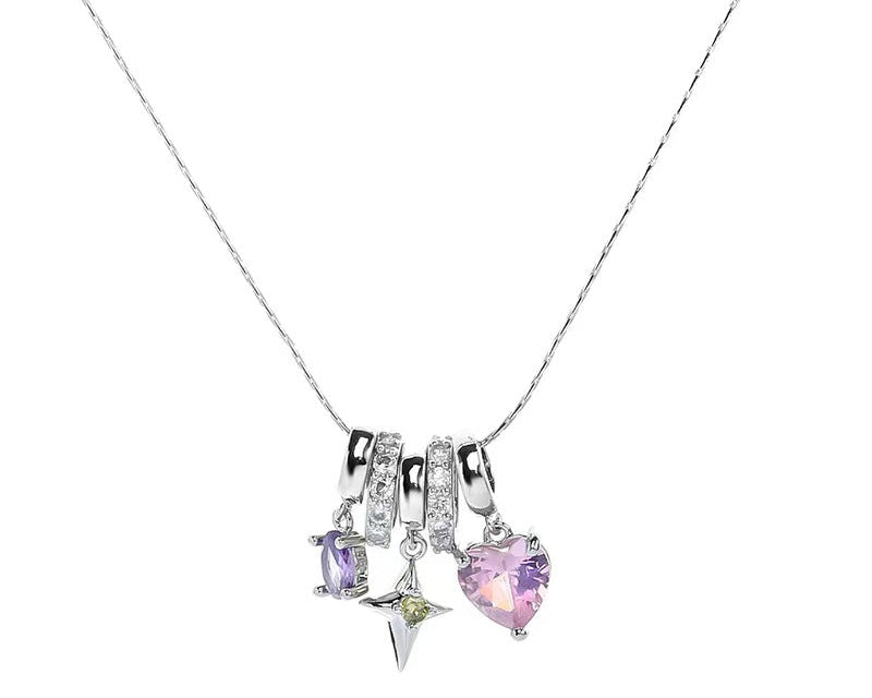 Colored Diamond Necklace