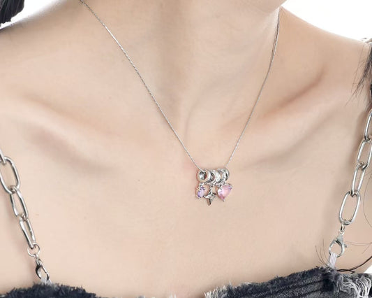 Colored Diamond Necklace