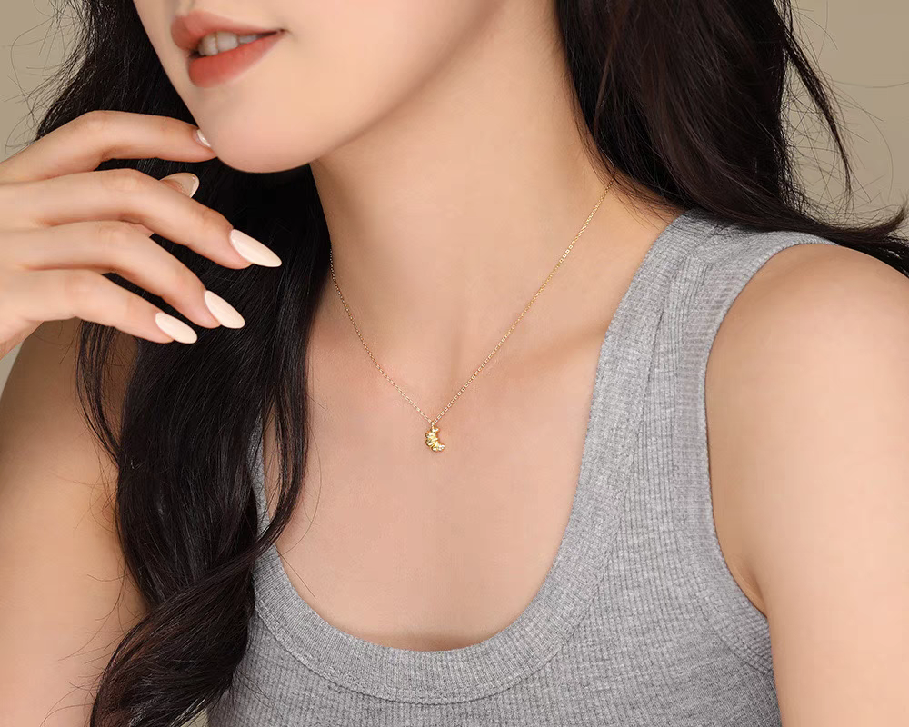 Croissant Necklace
