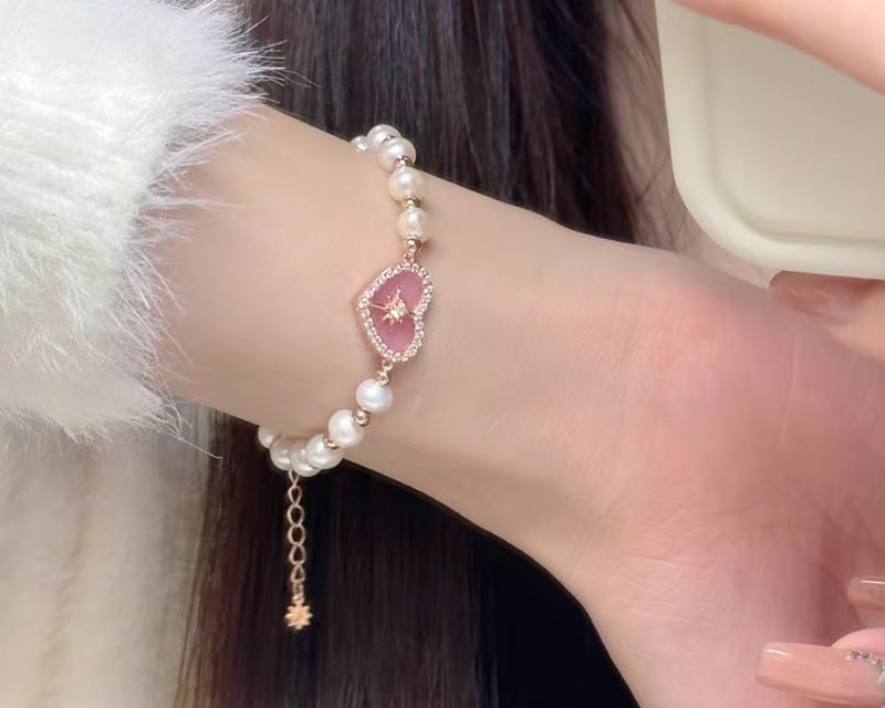 Pink Heart of the Ocean