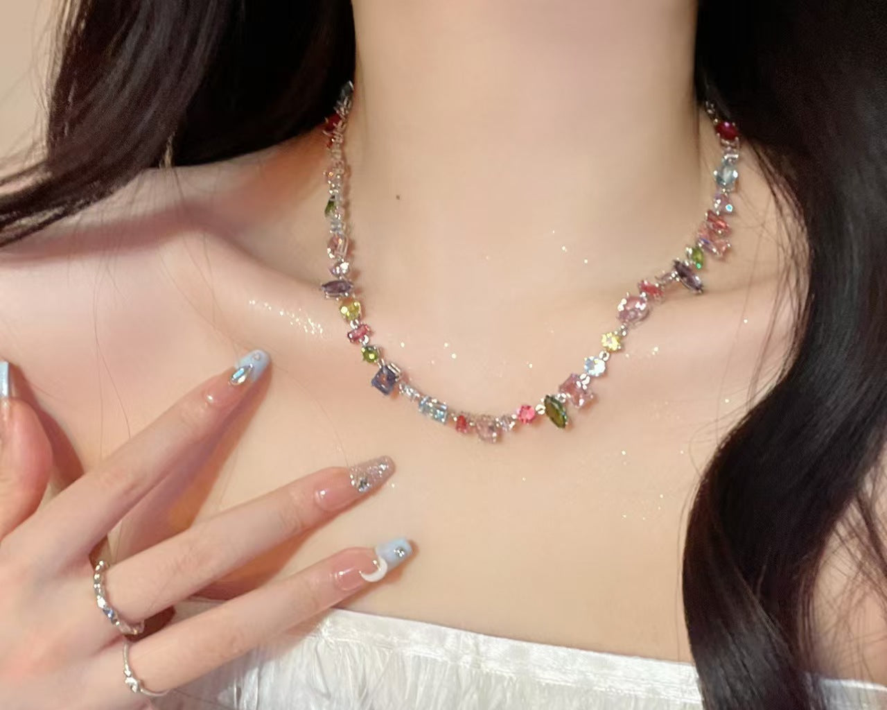 Candy Zirconia Necklace