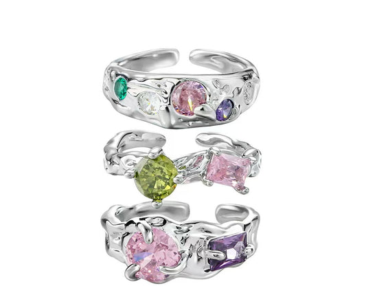 Pink & Green & Purple