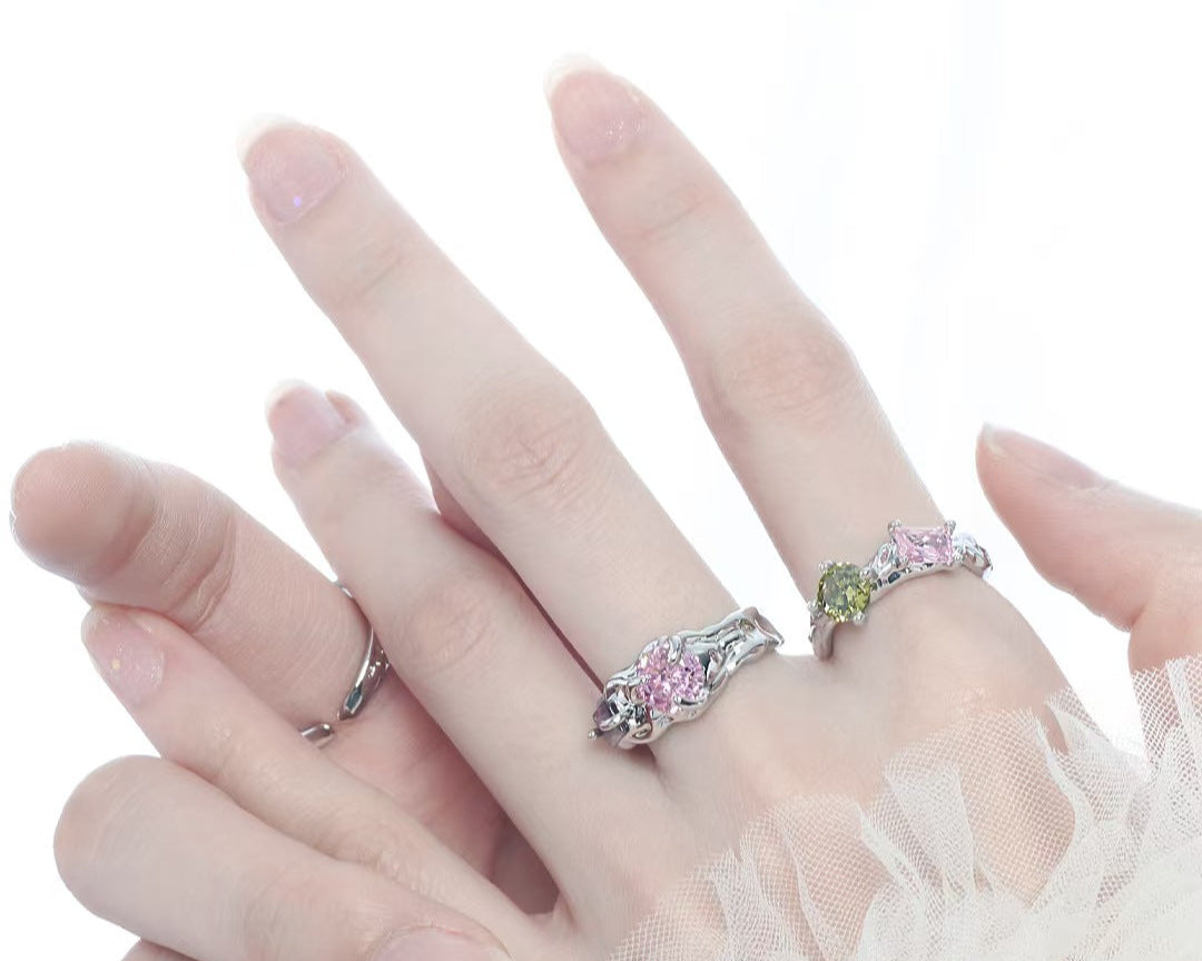 Pink & Green & Purple