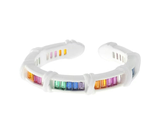 Colorful Crystal Ring