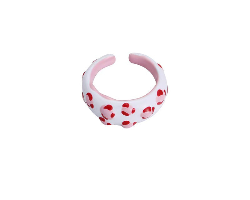 Pink Spot Ring